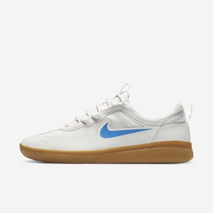 Chaussure De Skate Nike SB Nyjah Free 2 Blanche 6375-821 Summit White/Gum Light Brown/Light Photo Blue Homme | VCN-79443445